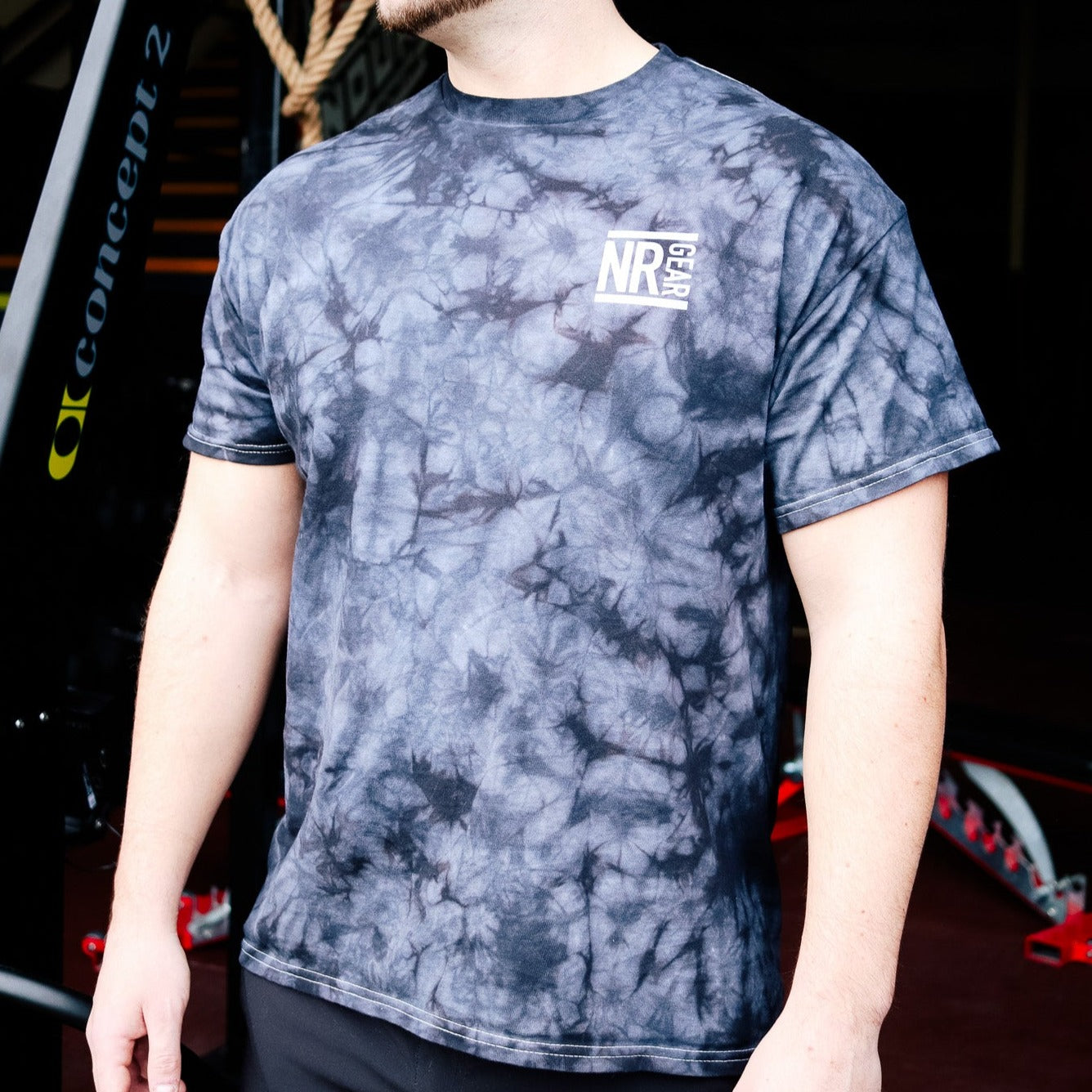 Black smoke Athlete Tee, No Rep Gear