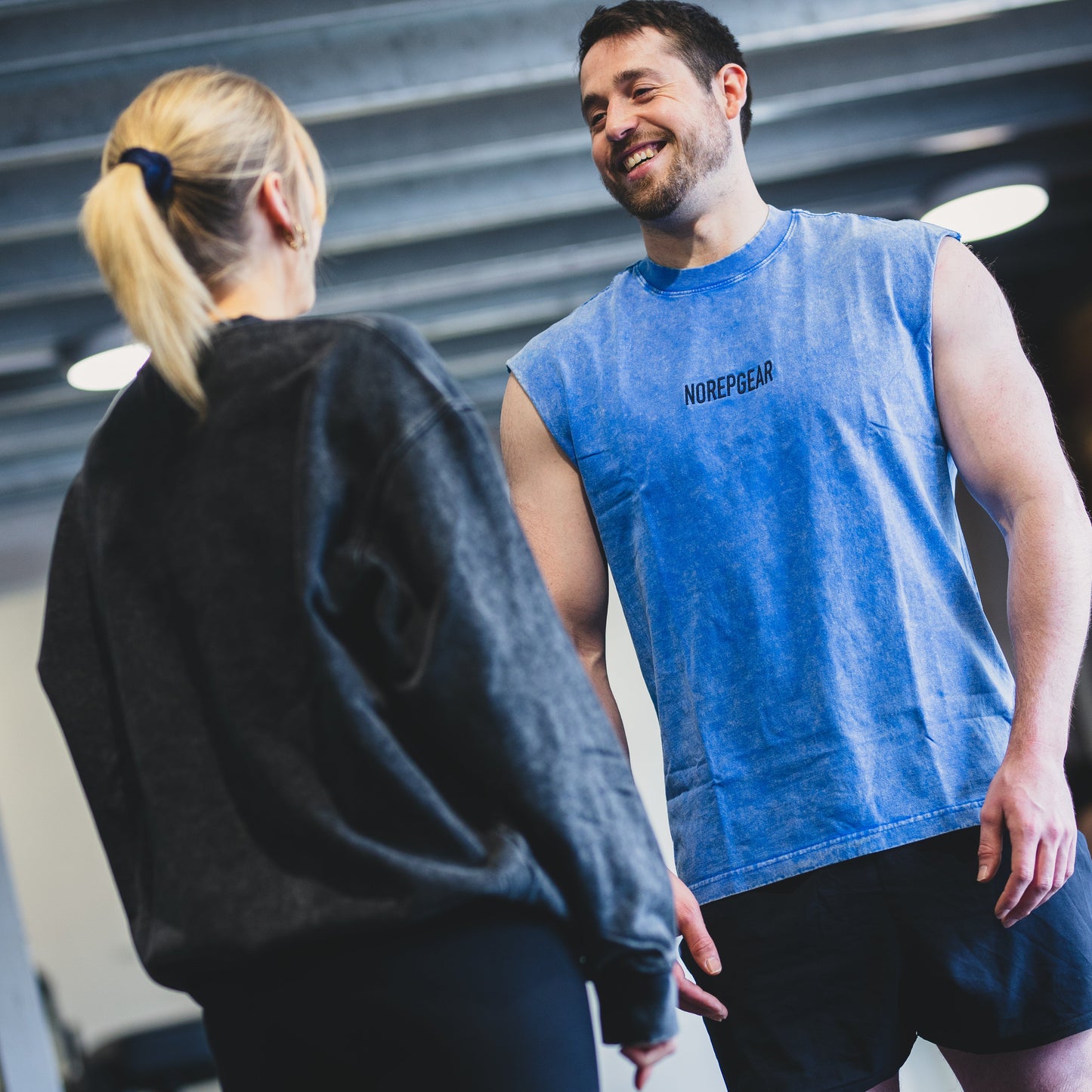 Light Blue Vest, fitness vest