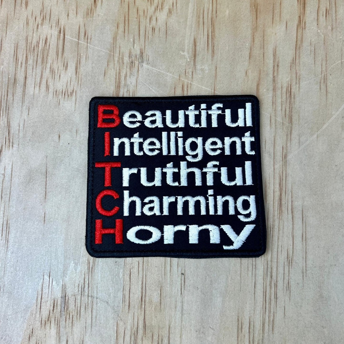 B.I.T.C.H patch, crossfit patch