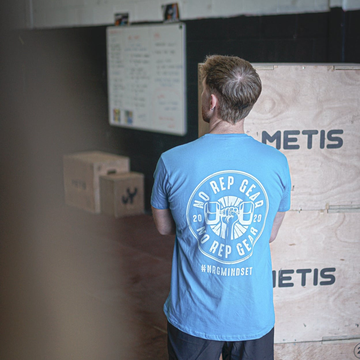 Atoll Blue Crossfit Tee, Mindset t-shirt