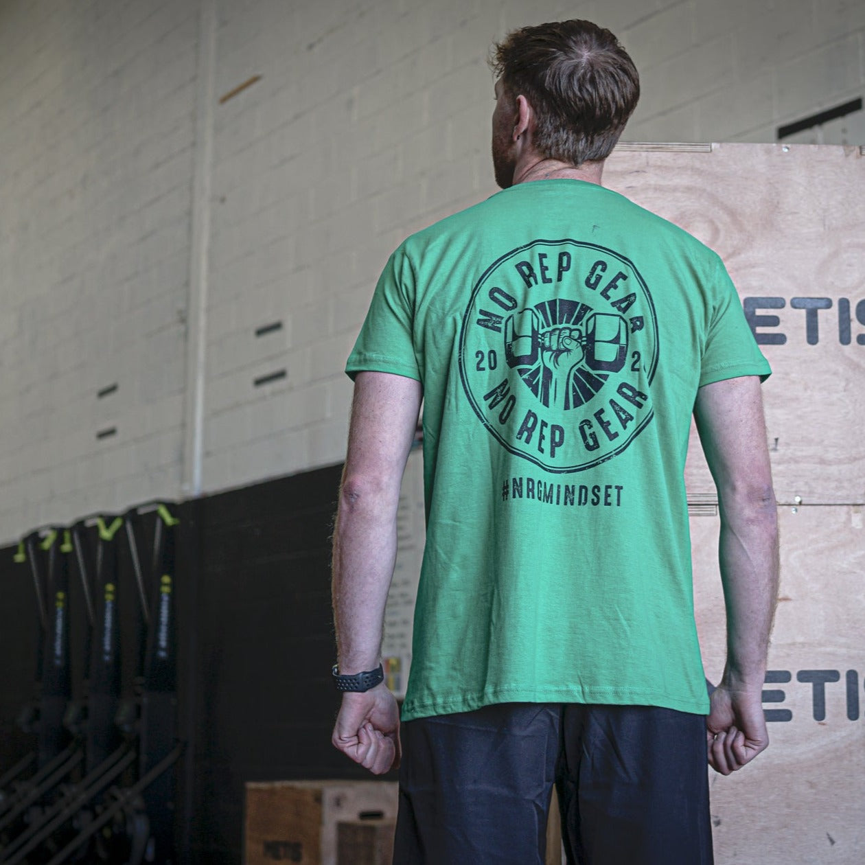 Kelly Green Crossfit Tee, Sports t-shirt, Mindset t-shirt