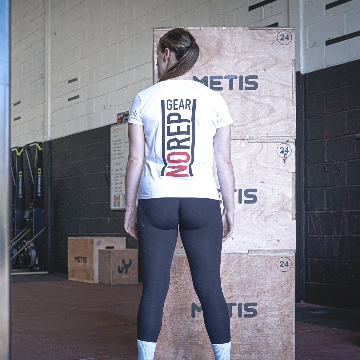no rep gear tee, no rep tee, crossfit tee