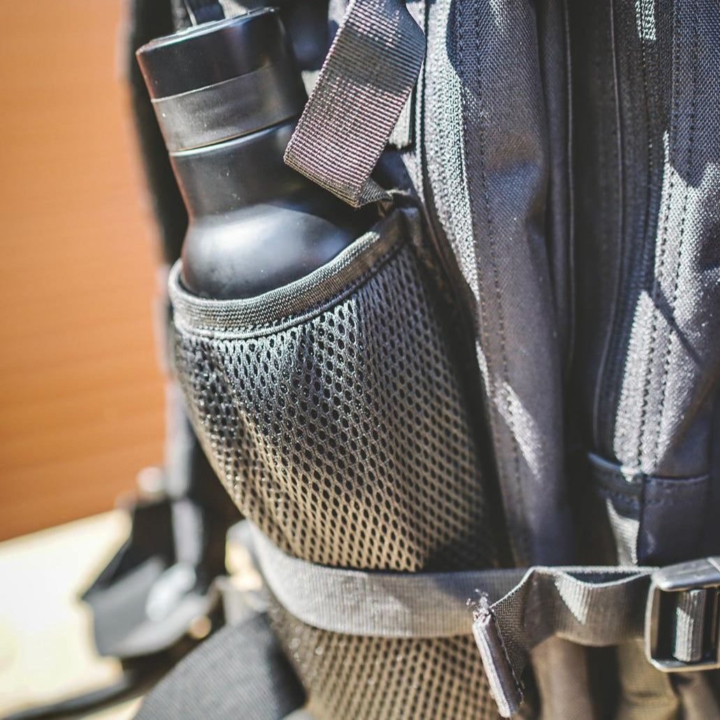 Legend 2.0 Tactical Backpack, side pocket