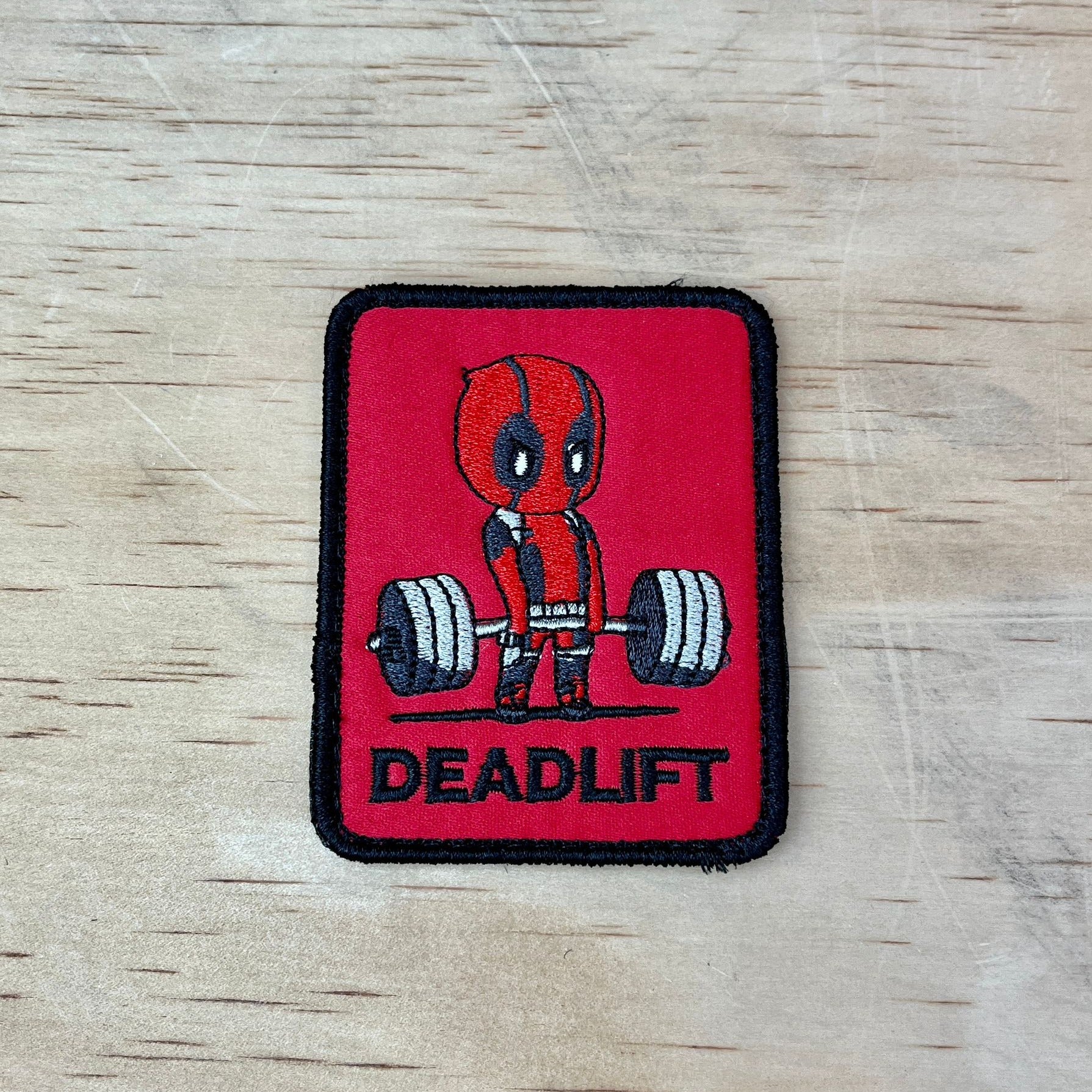 Deadpool Deadlift patch  NRG CrossFit Patch – NoRepGear