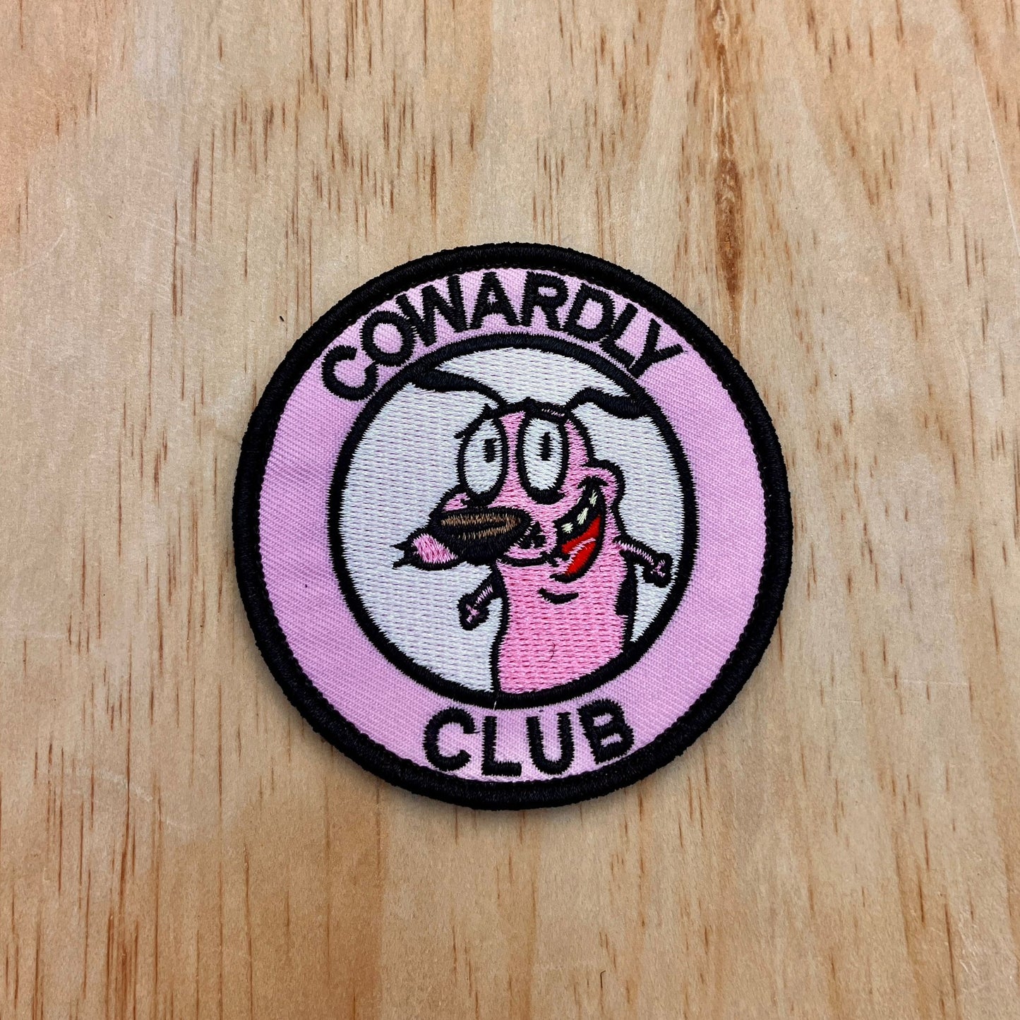 Cowardly Club patch