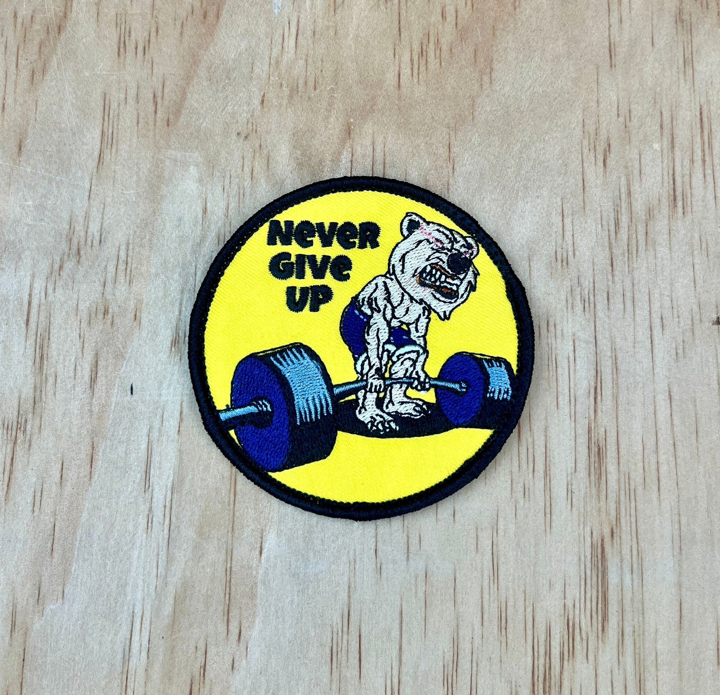 Never Give Up Patch