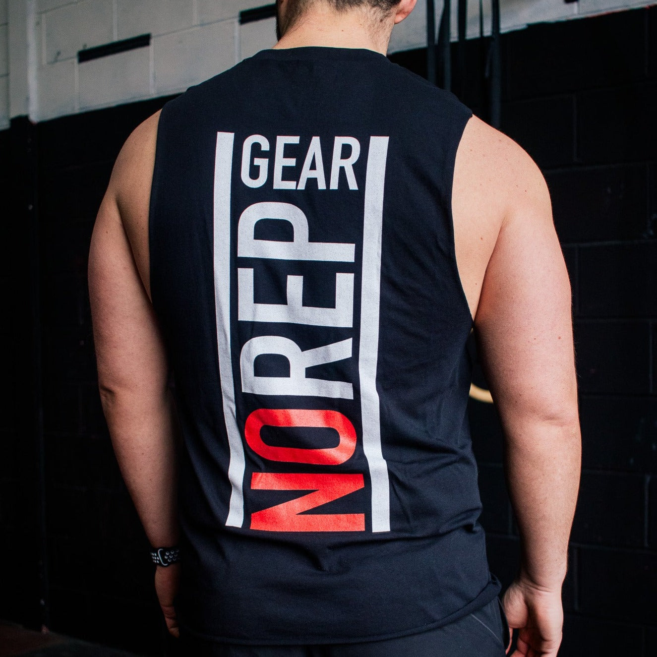 NRG Logo, Black vest