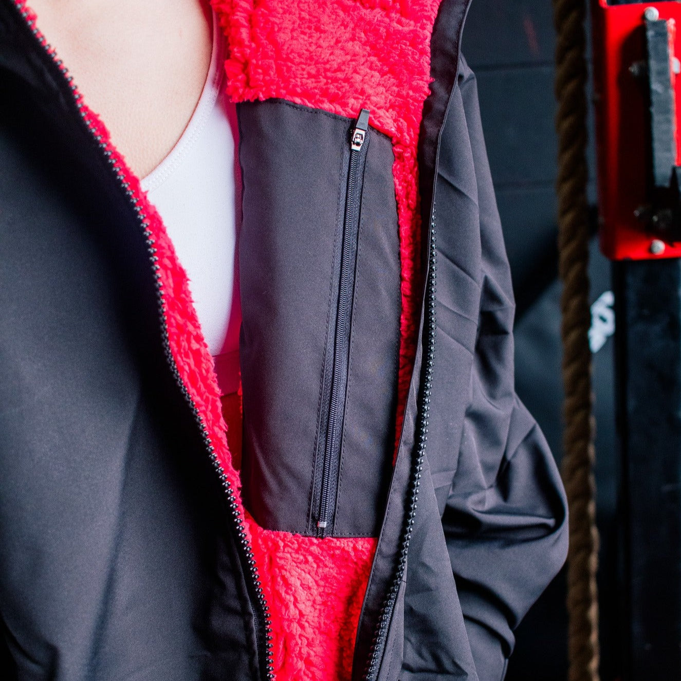 Inner zip, Dry Robe