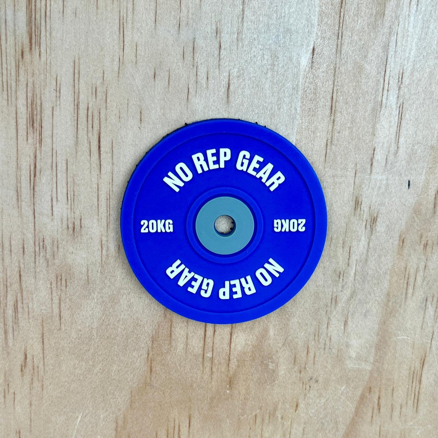 Blue Bumper Plate