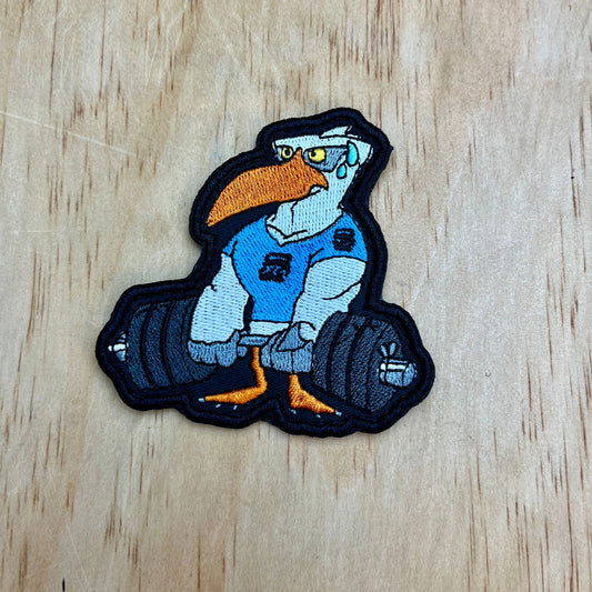 Seagull Deadlift patch, Crossfit patch, No rep gear patch