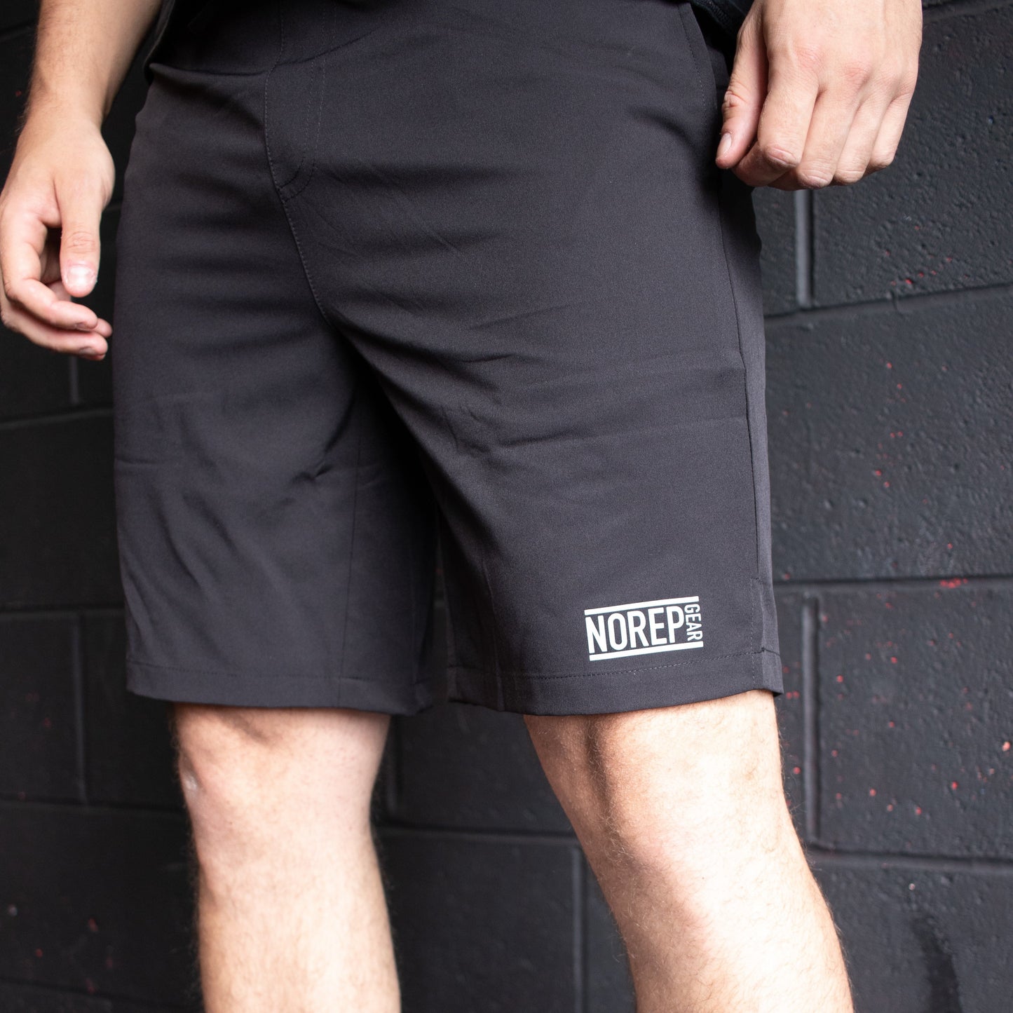 NRG Mens Shorts, Black