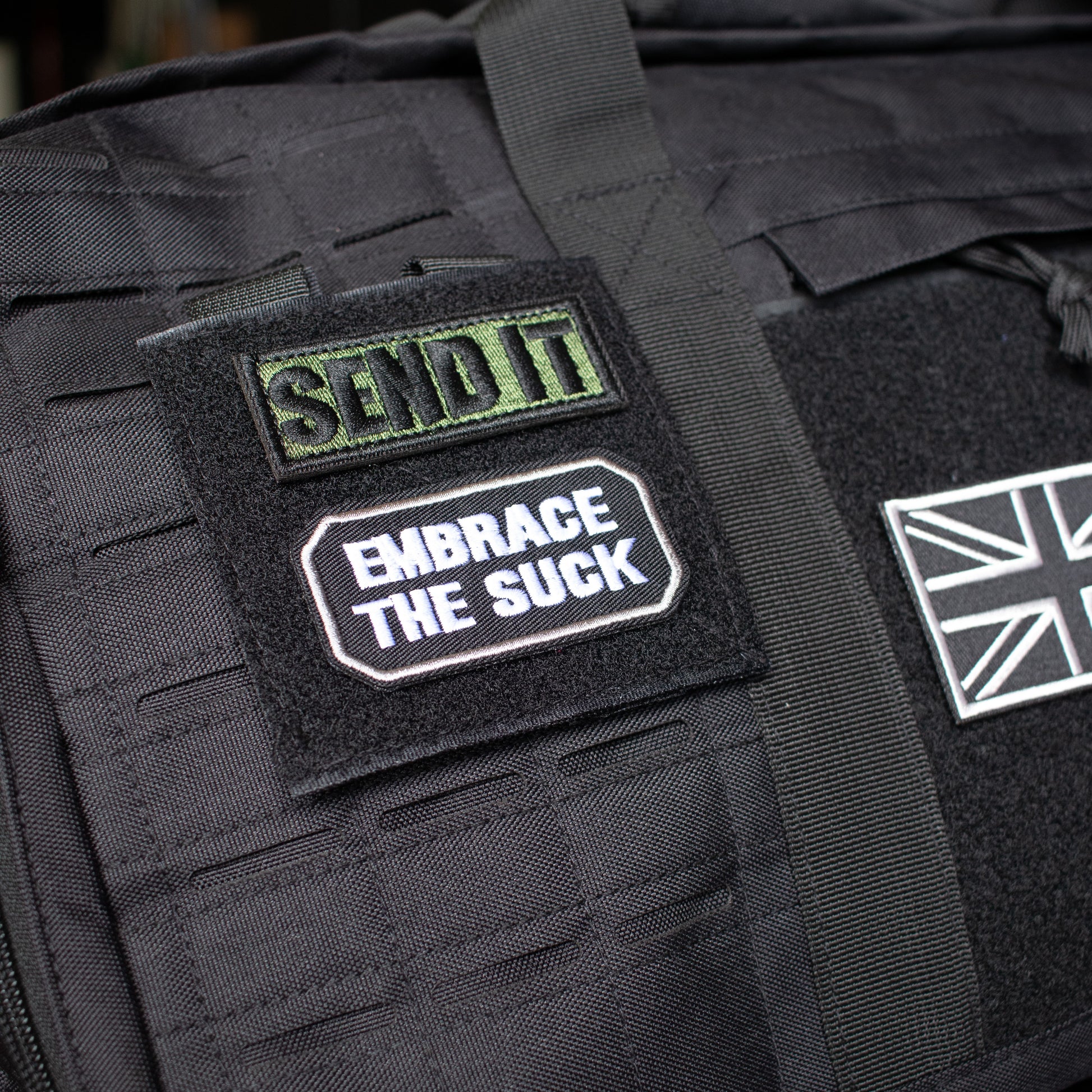 Velcro extension patch, square, NRG gear, Molle system