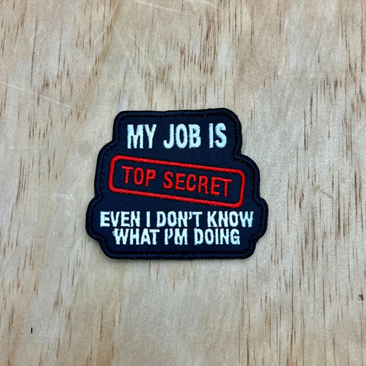 My Job is Secret patch