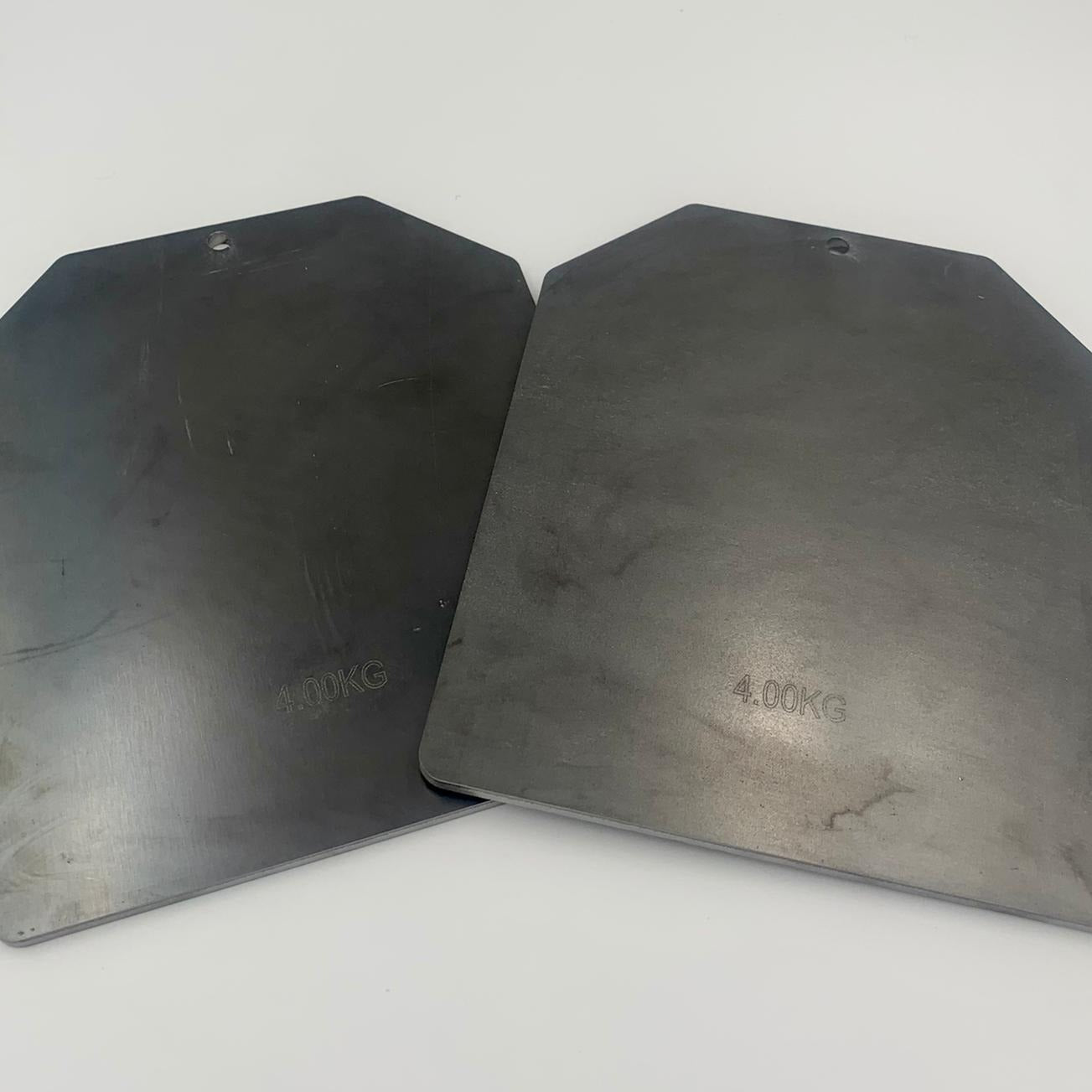 4kg plates, training vest plates