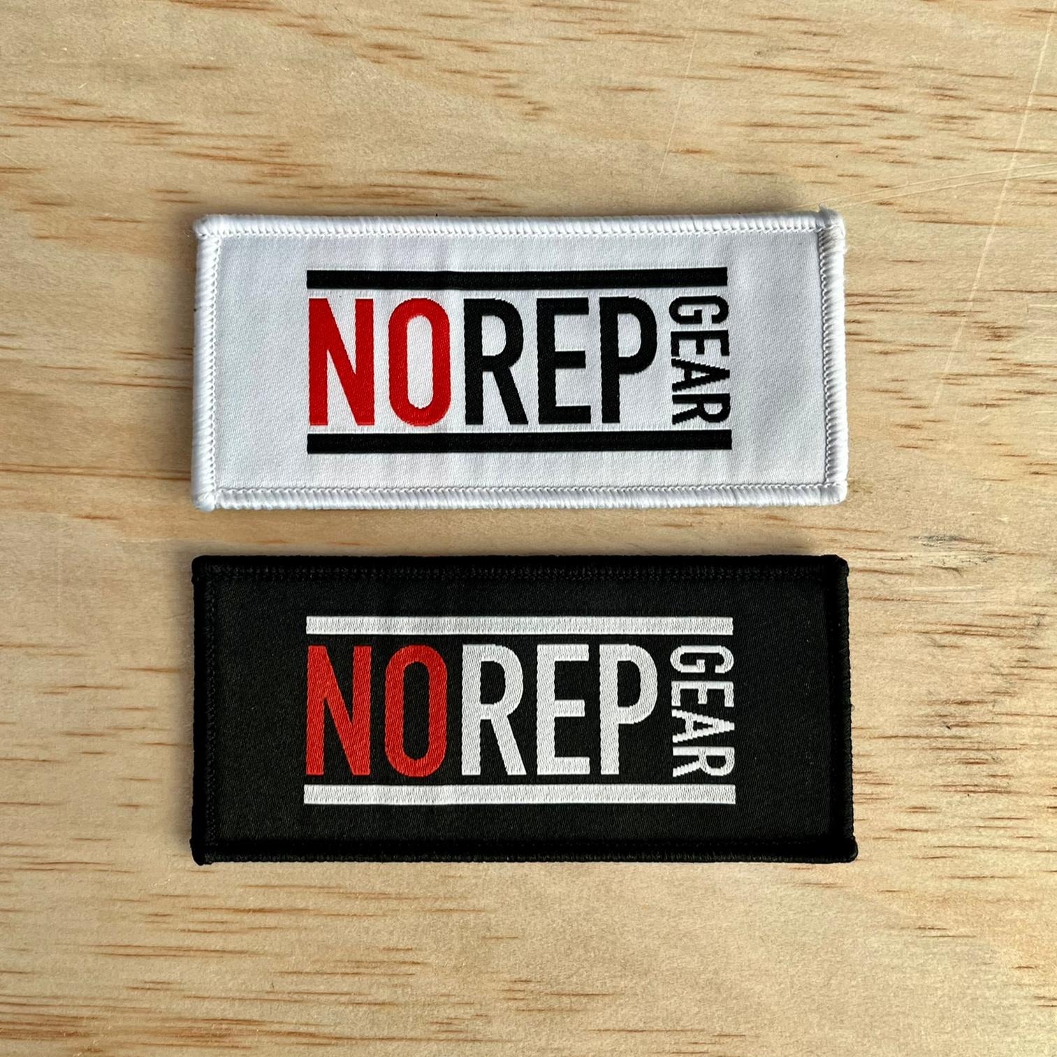 NRG patch, black patch, white patch