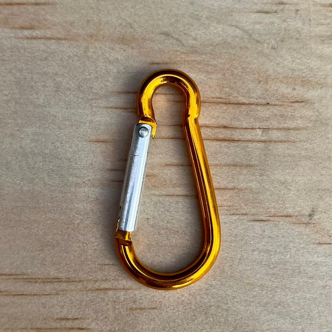 Orange clip, buckle, sports bag buckle