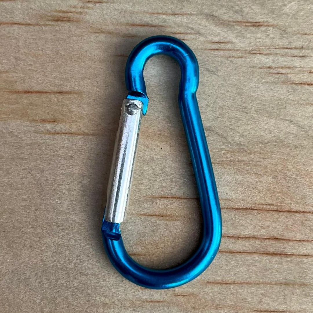 Light blue buckle, clip