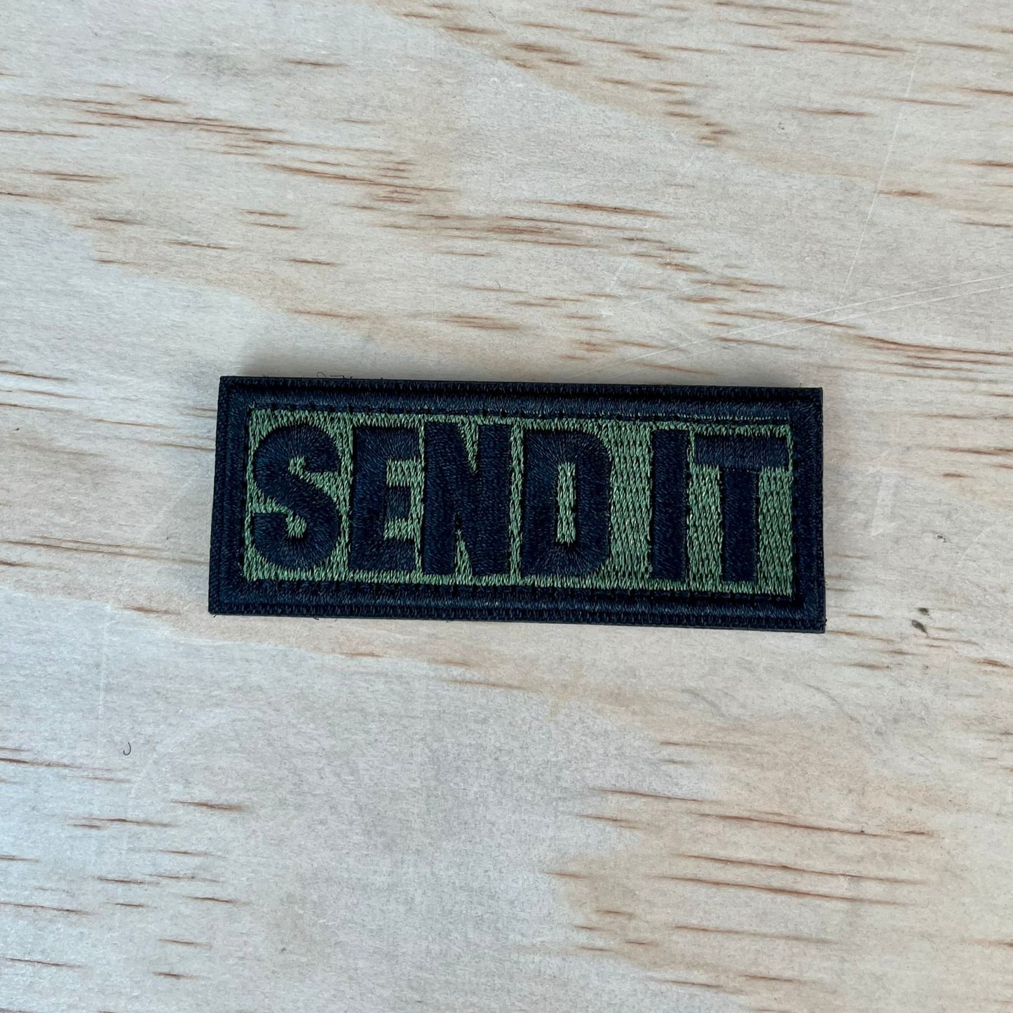 Send it patch, velcro patch