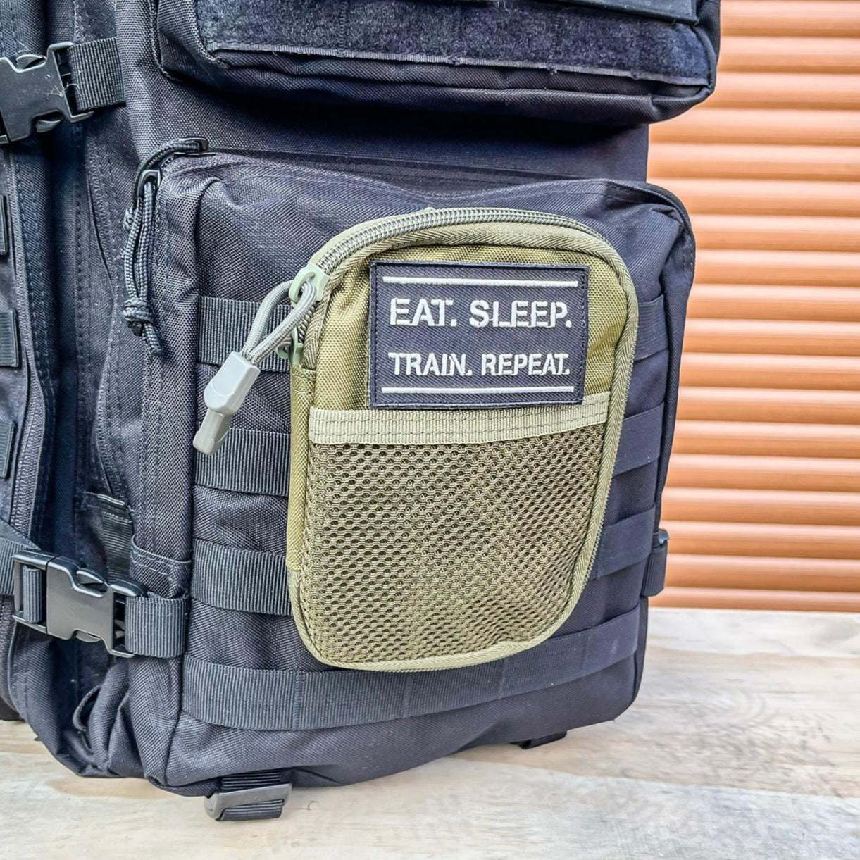 Army green pouch, small fitness pouch, First aid bag