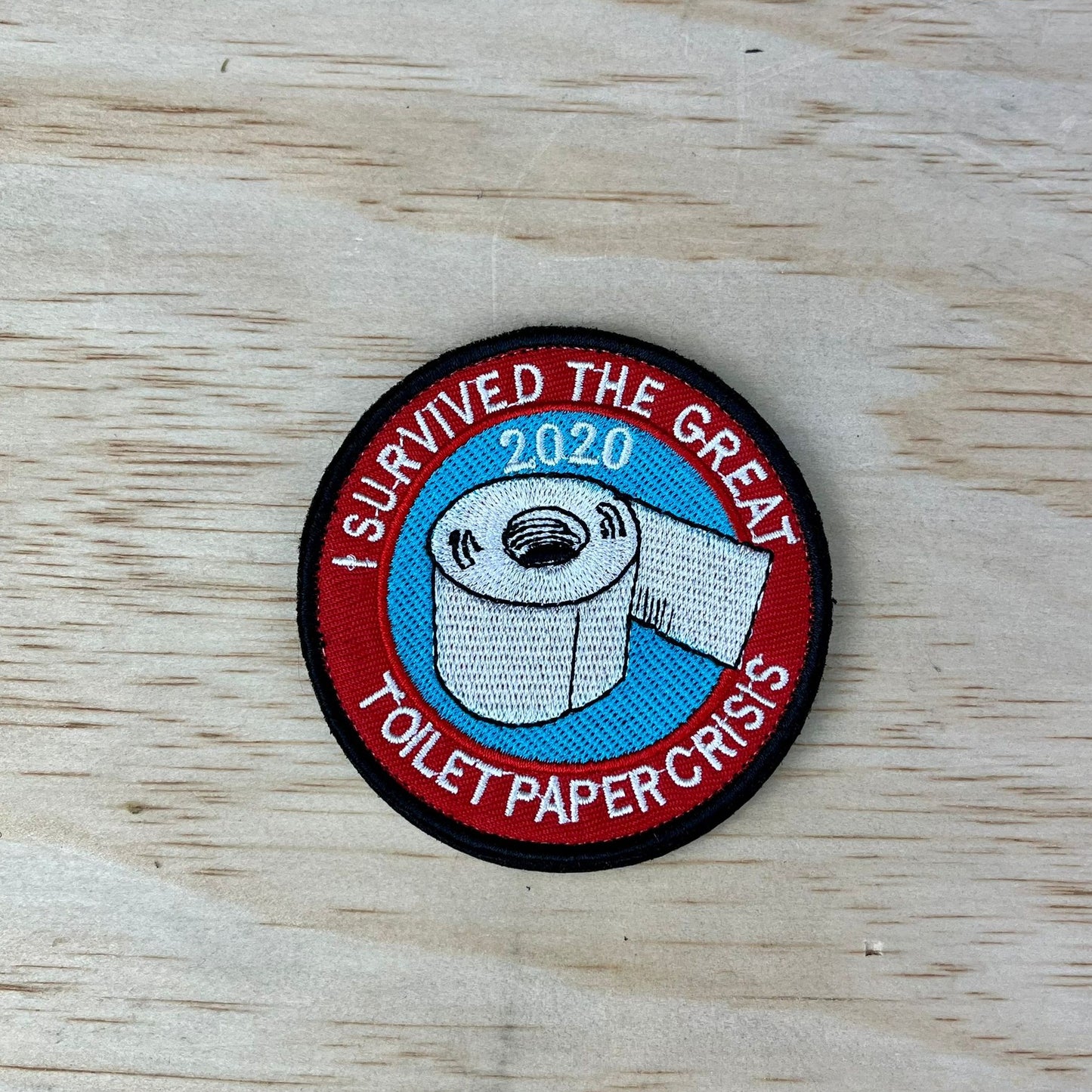 Toilet paper patch