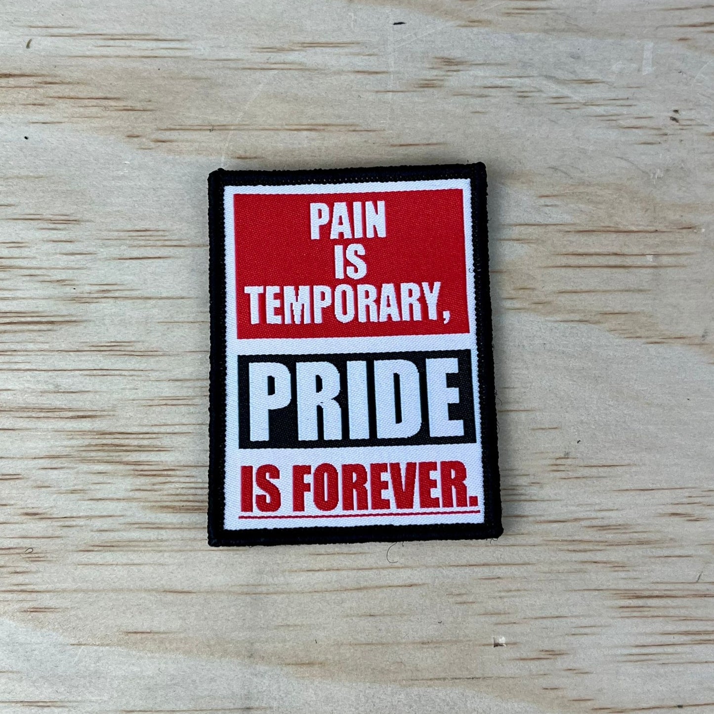 Pain patch, pride crossfit patch