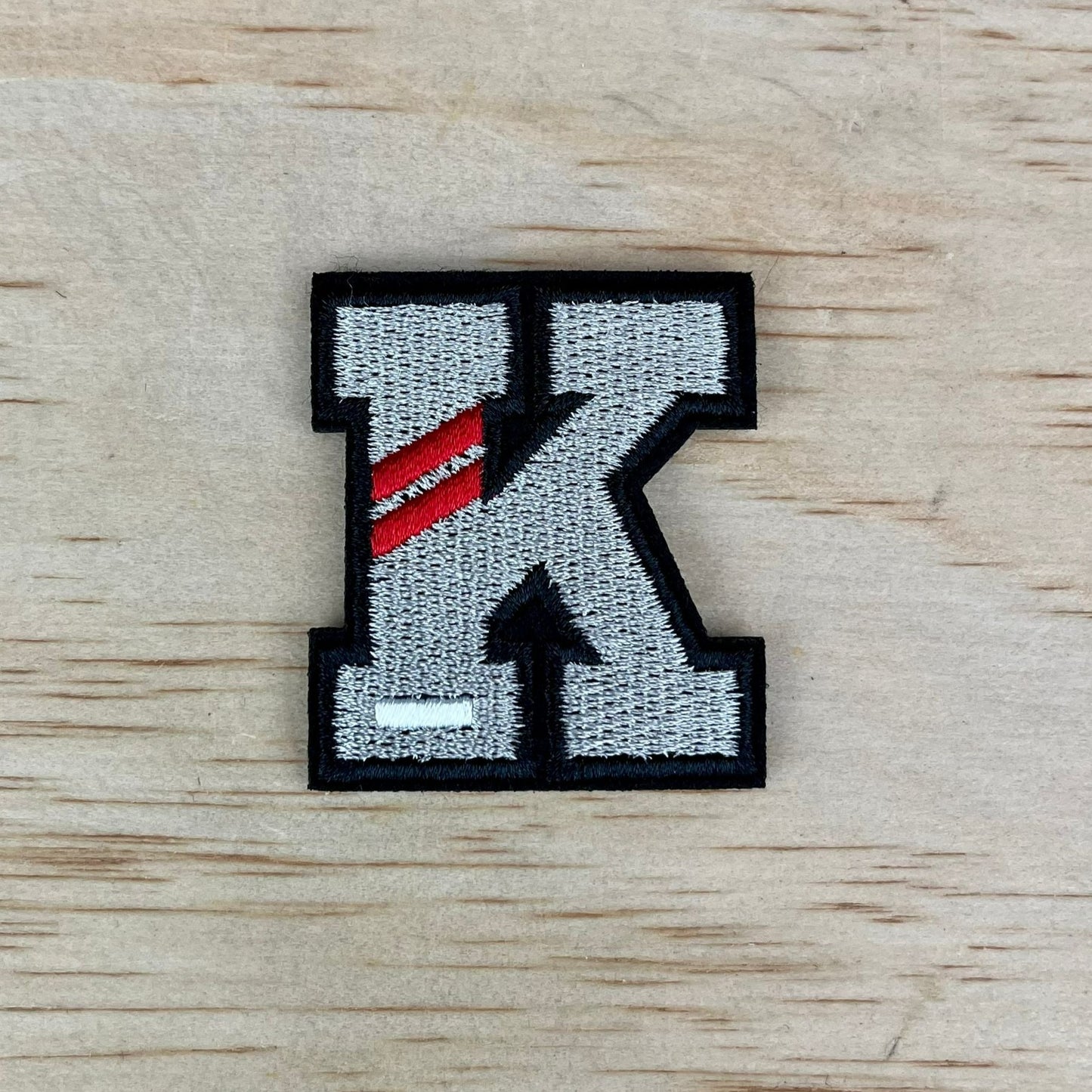 K Alphabet patch