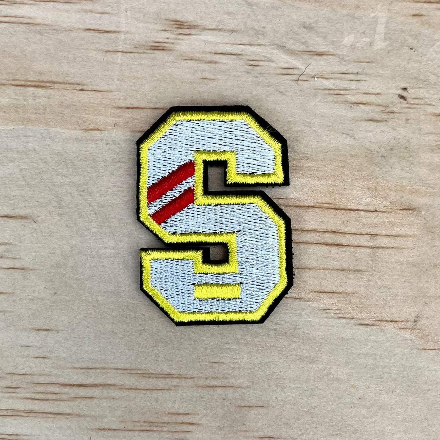 S Alphabet patch