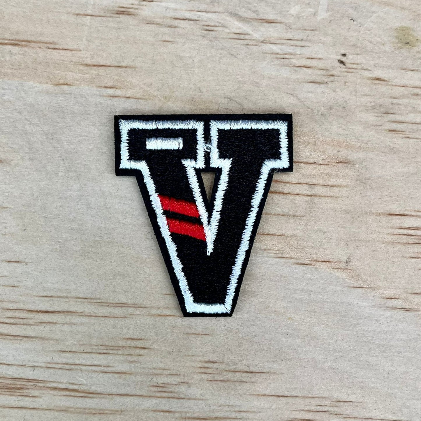 V Alphabet patch