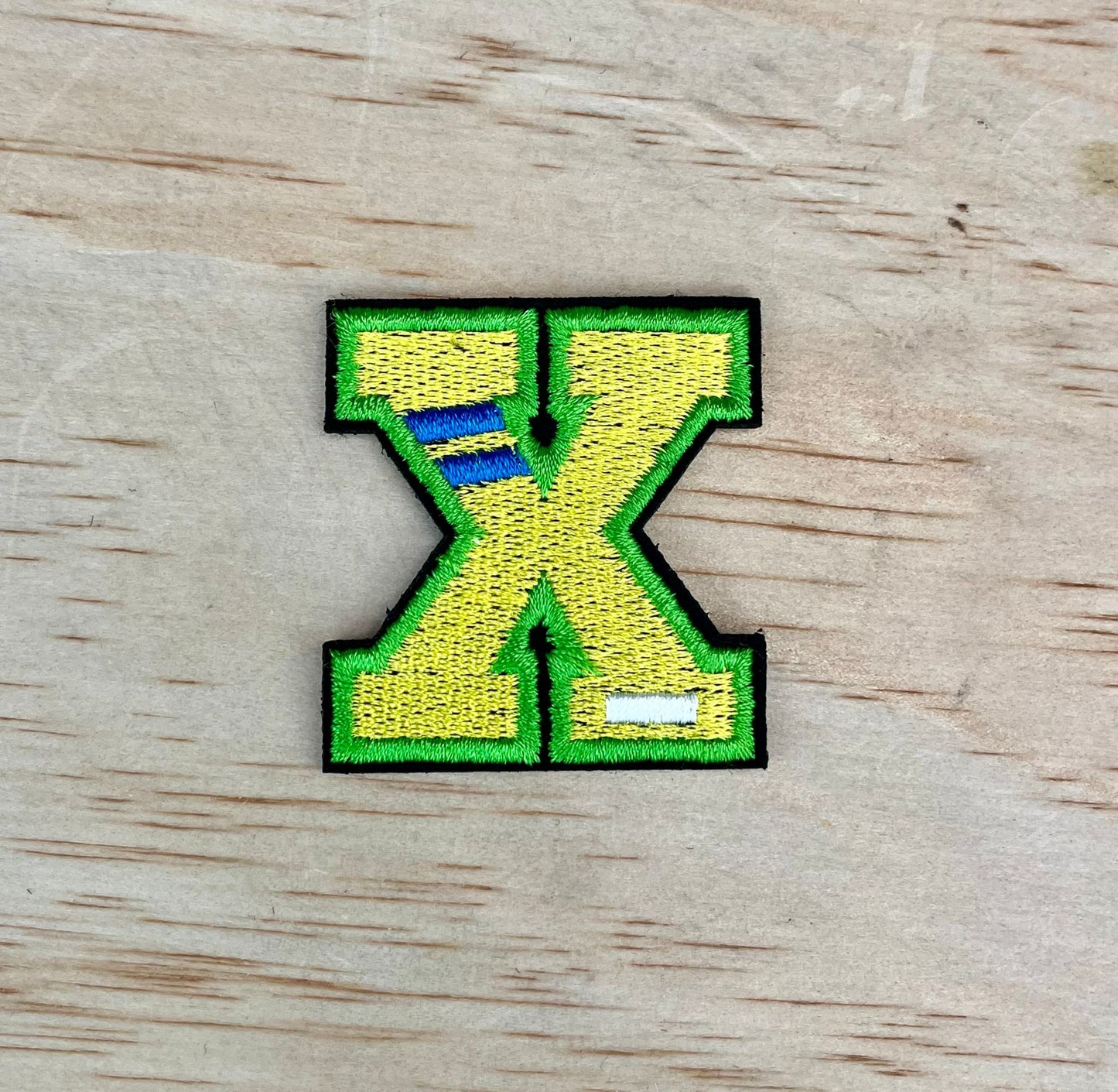 X Alphabet patch