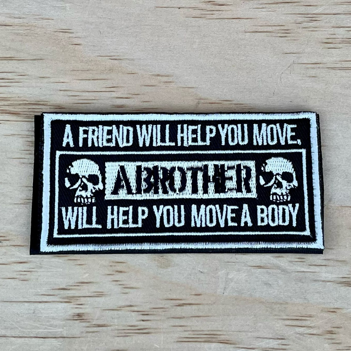 A Friend A Brother patch