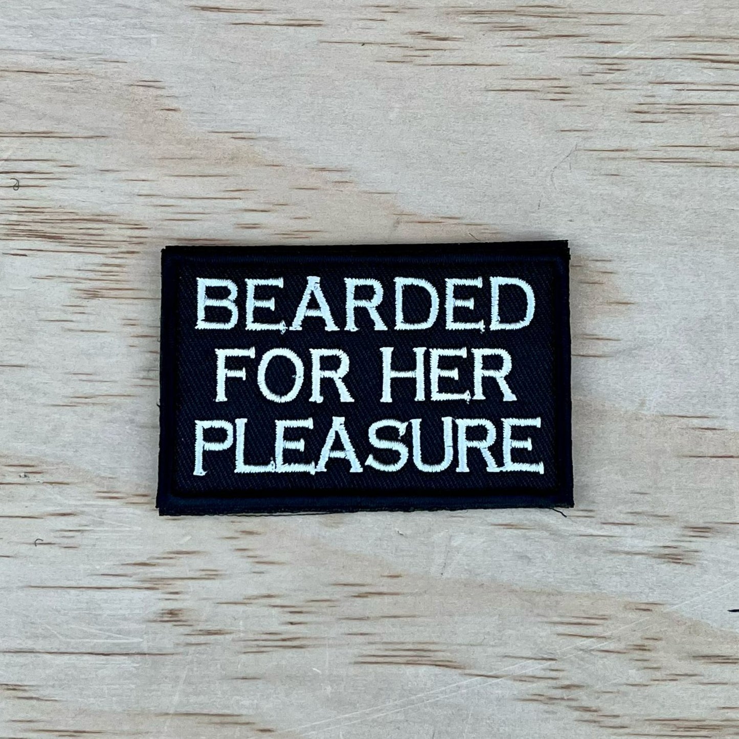 Bearded For Pleasure Patch