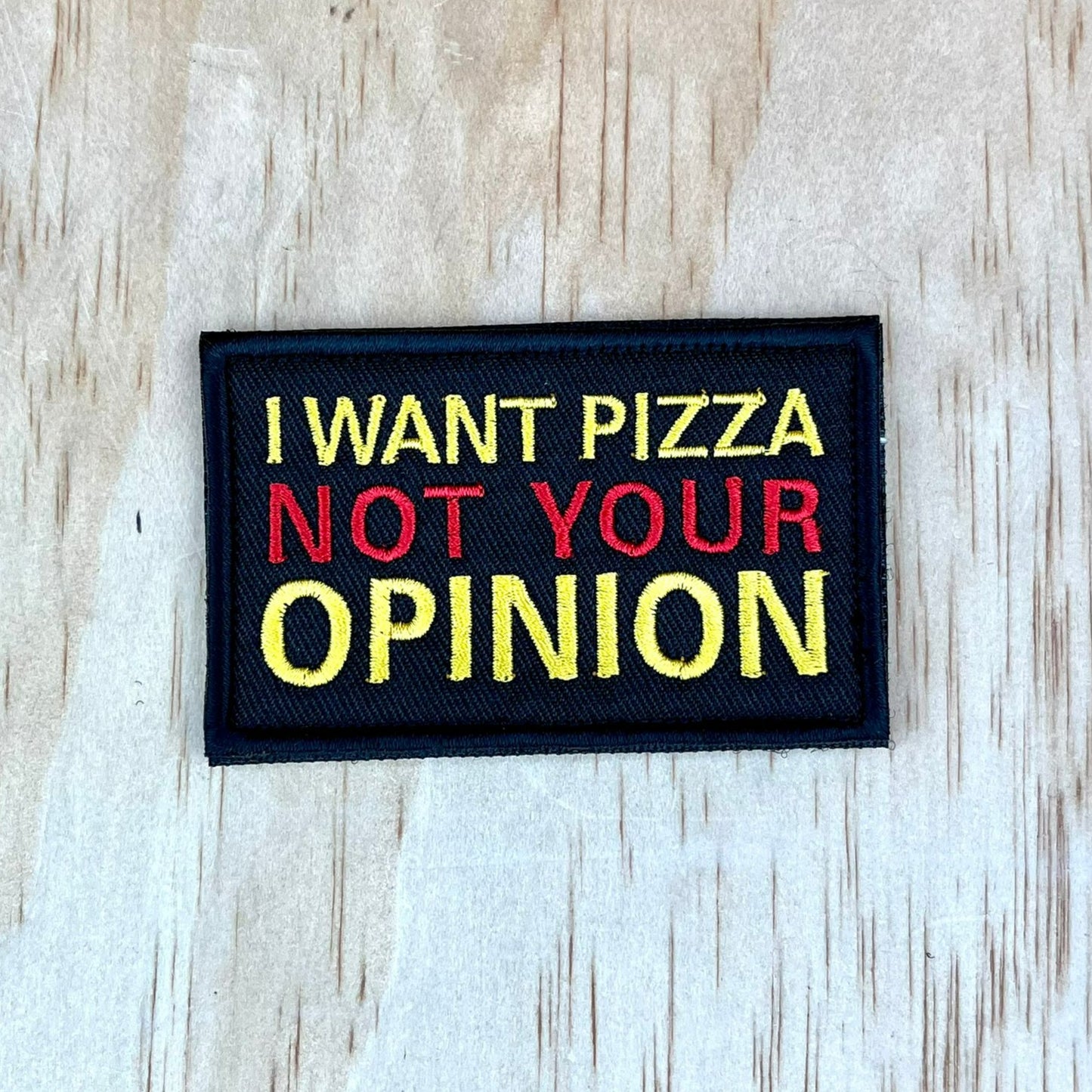 I Want Pizza Patch