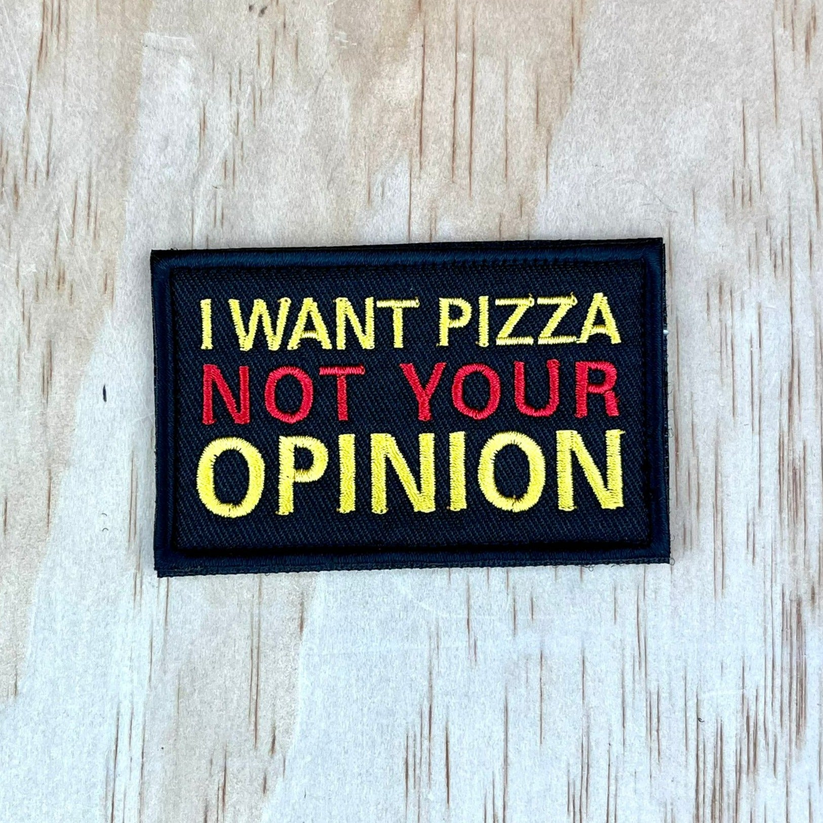 I Want Pizza Patch