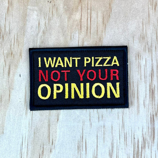 I Want Pizza Patch