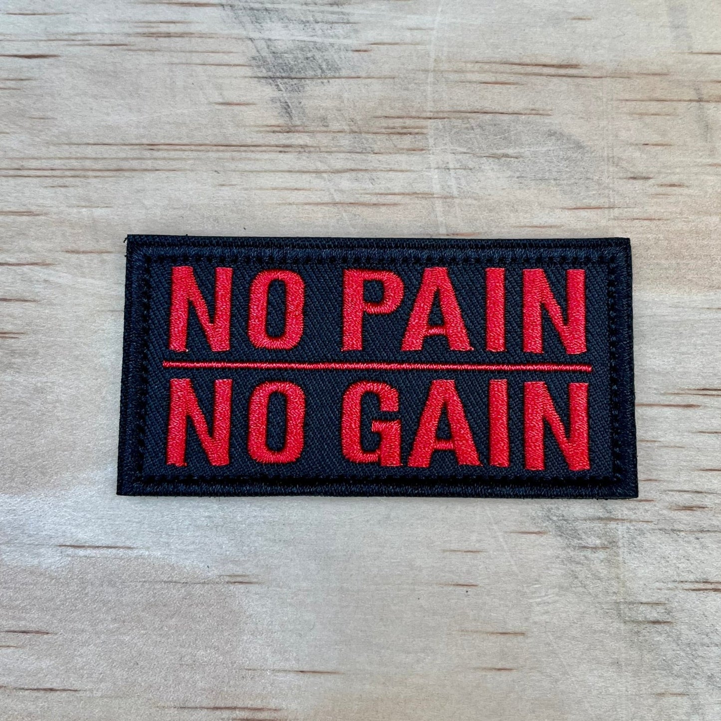 No Pain No Gain patch