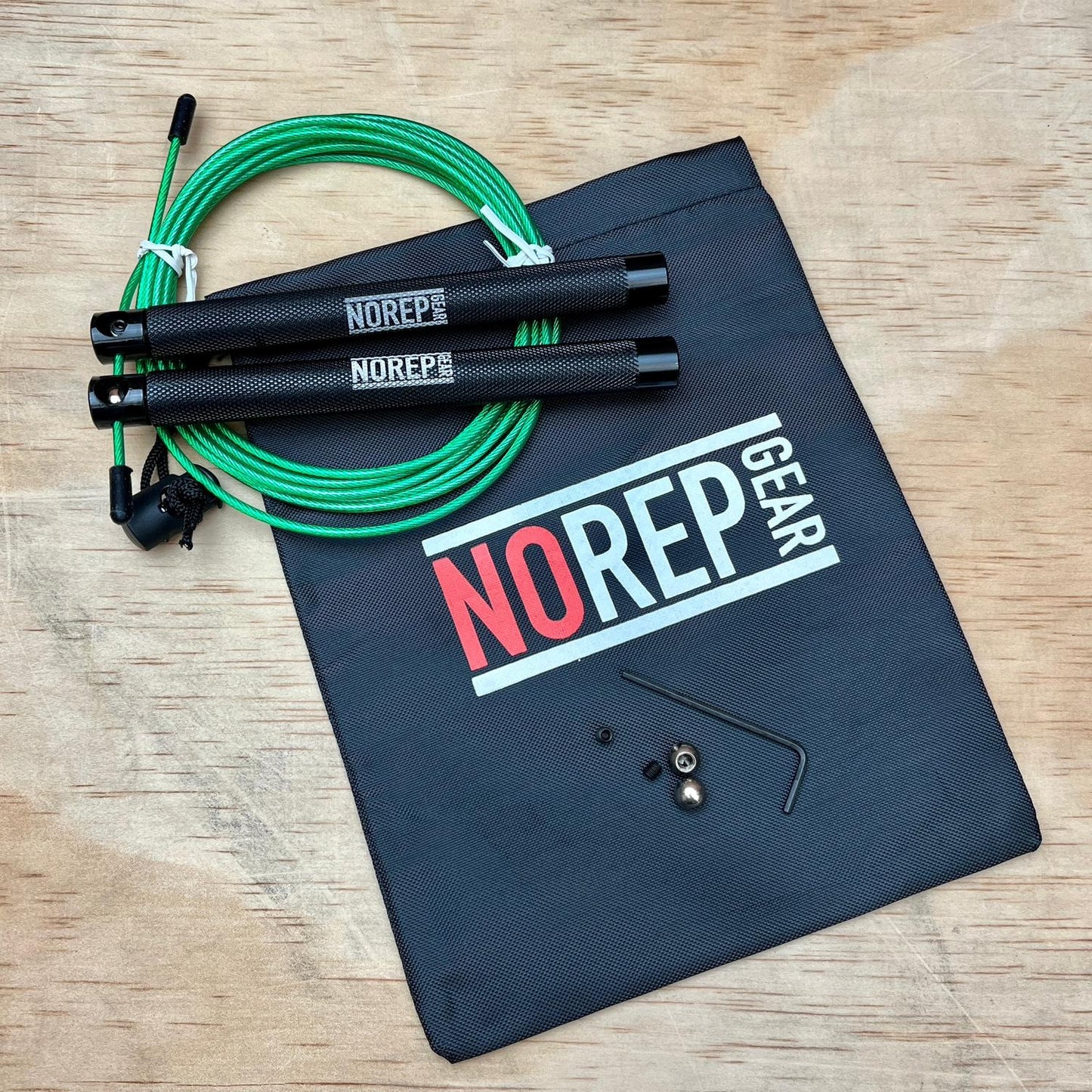 Green Skipping rope