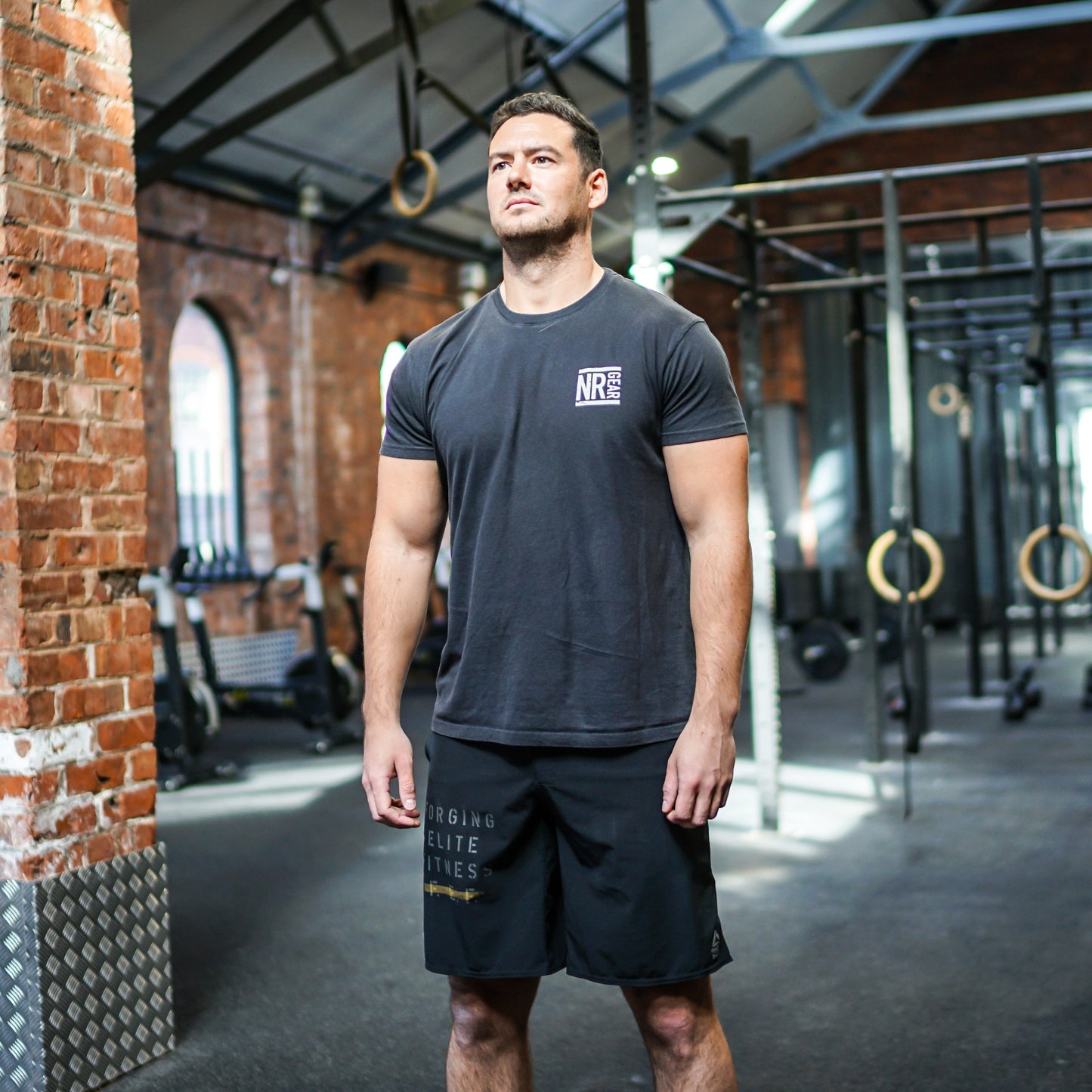 Black Mindset tee, crossfit tshirt