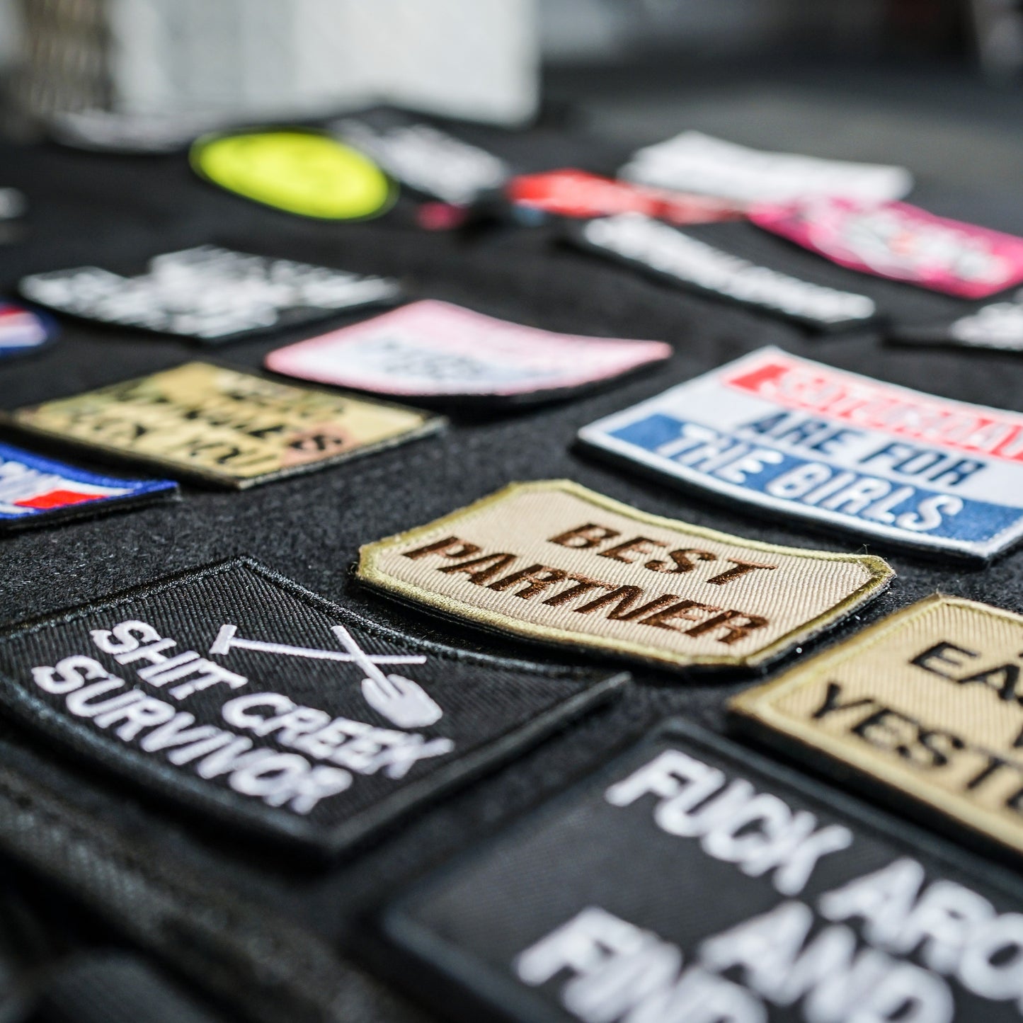 Patches, storage, NRG, patch cloth