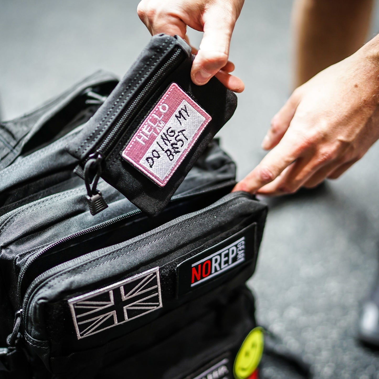 Wallet and backpack