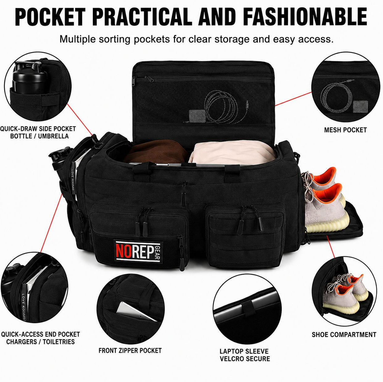 Hero 50L Duffel Bag