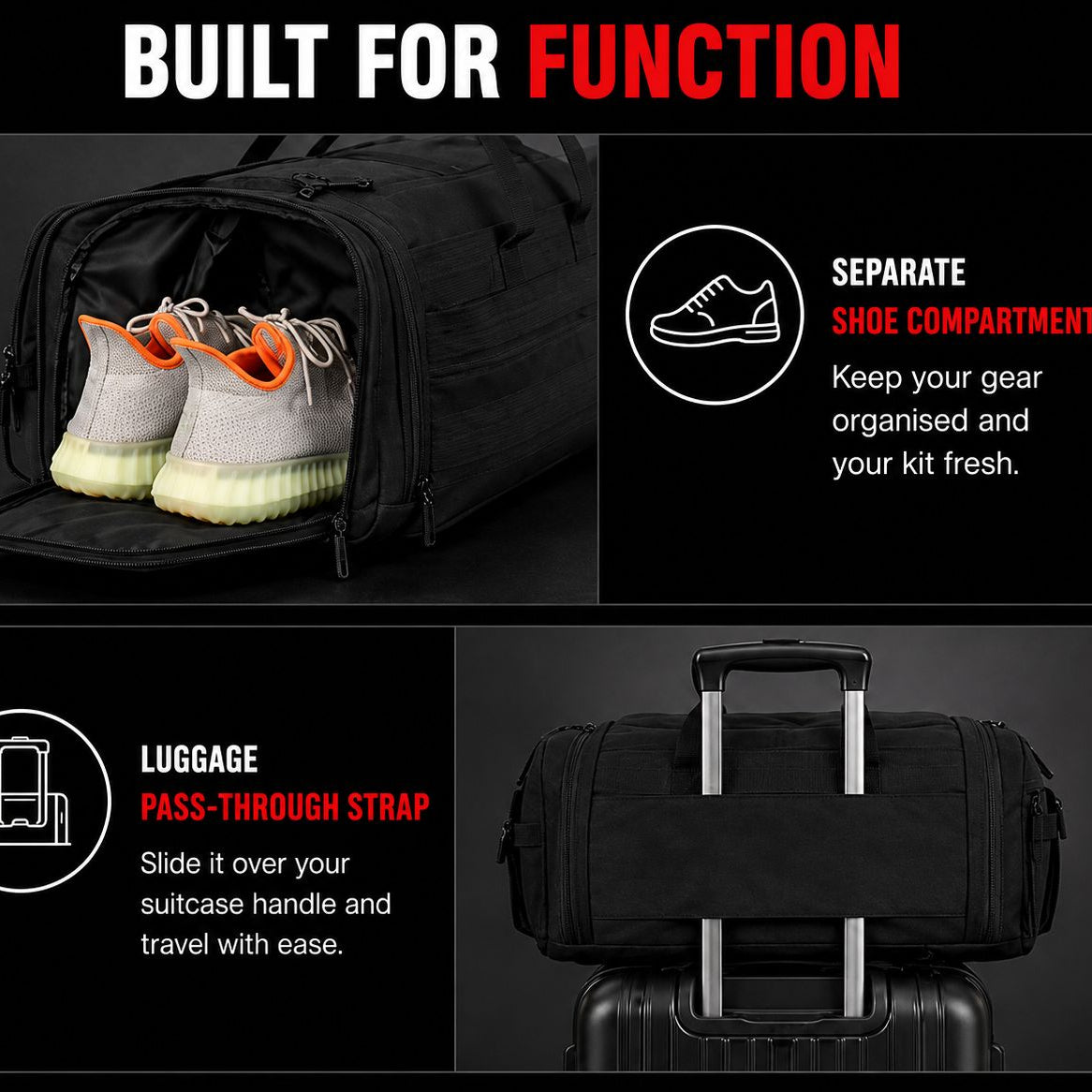Hero 50L Duffel Bag
