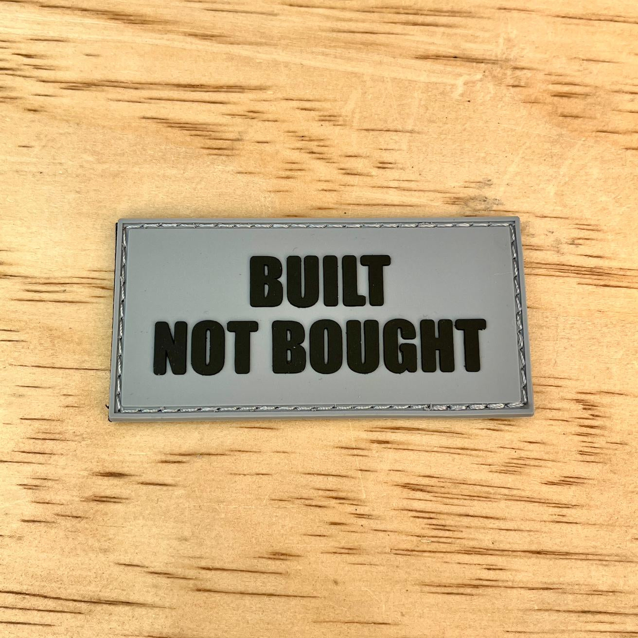 Built not Bought Patch