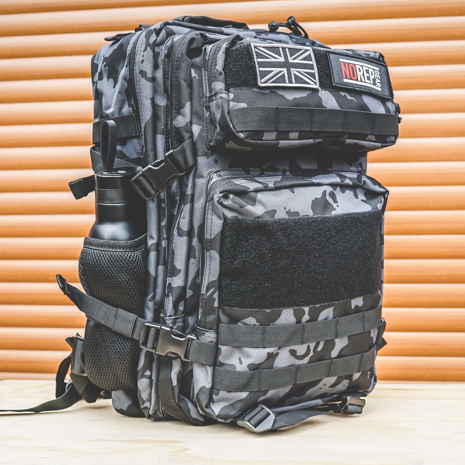Grey camo Crossfit backpack 