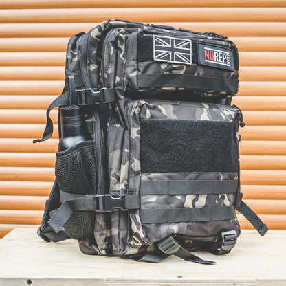 Black camo Crossfit backpack
