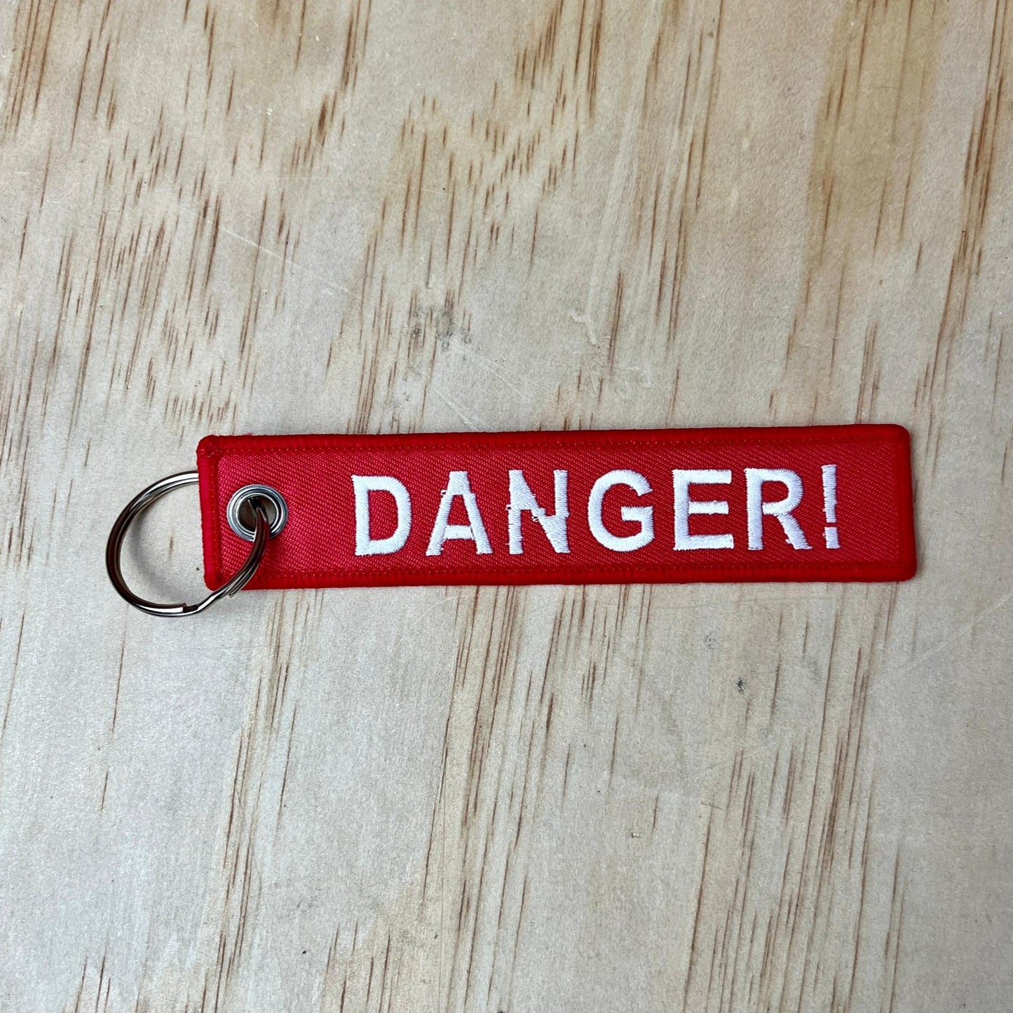 Danger keyring