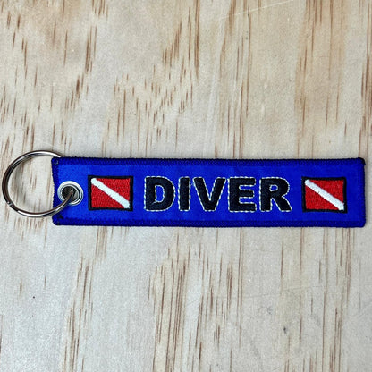 Diver keyring