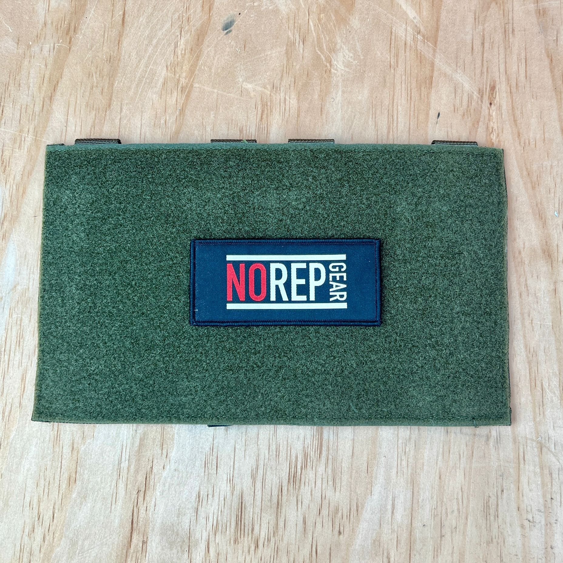 Green Rectangle XL Velcro Patch Extension