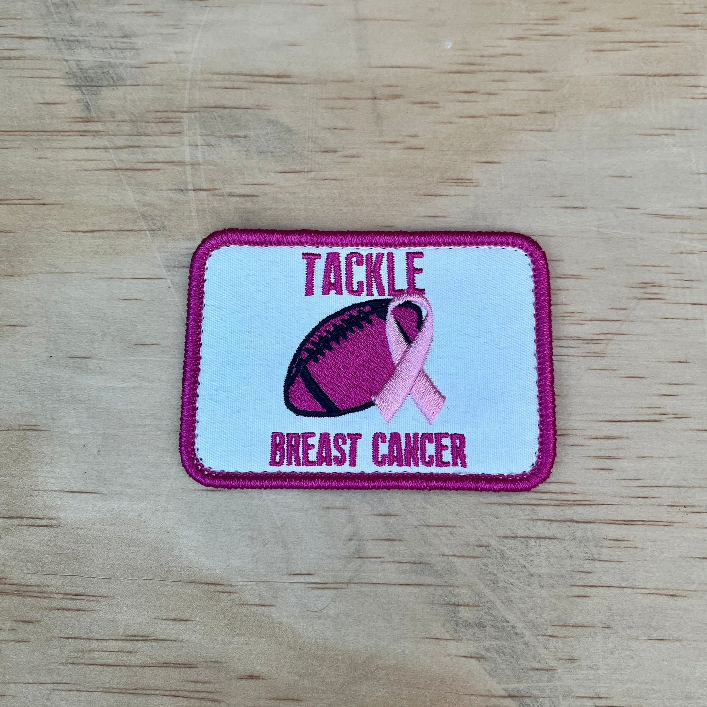 Tackle Breast Cancer patch