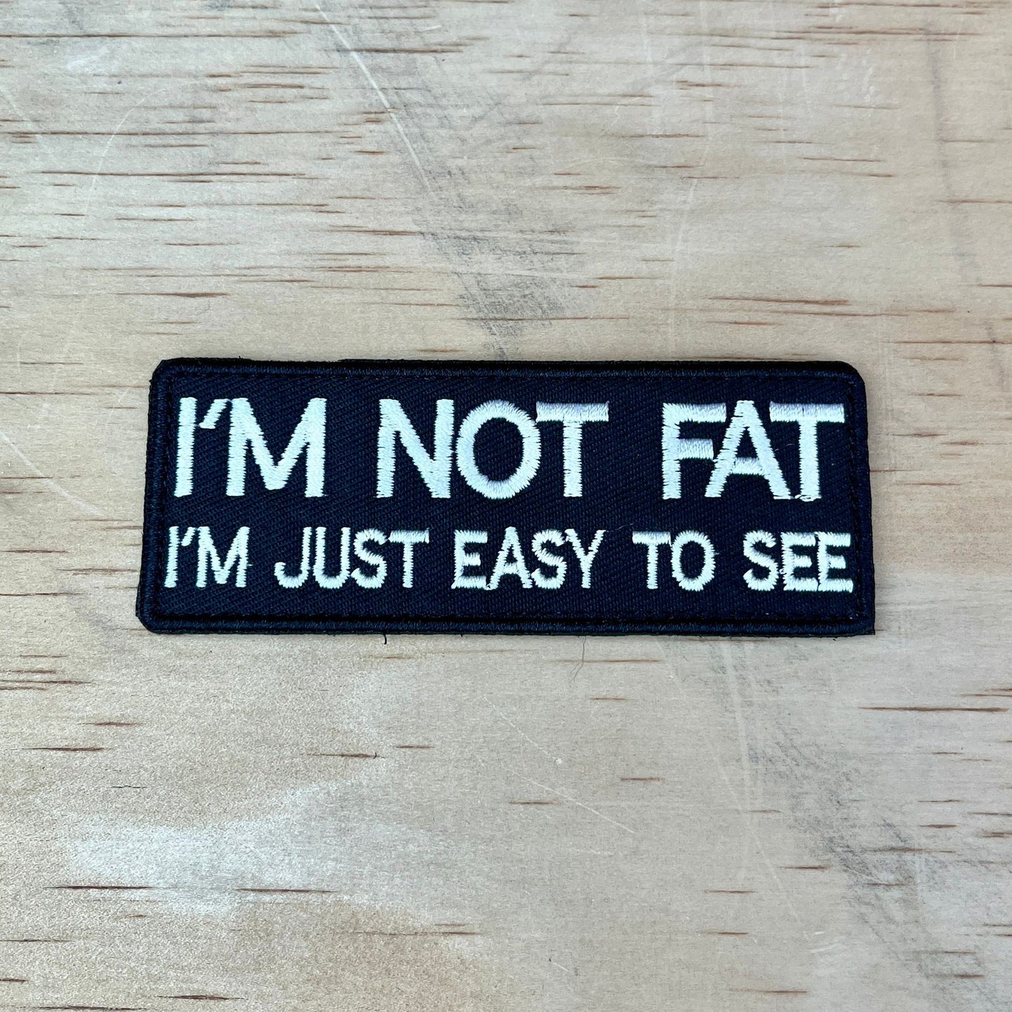 I'm Not Fat patch | NRG CrossFit Patch – NoRepGear