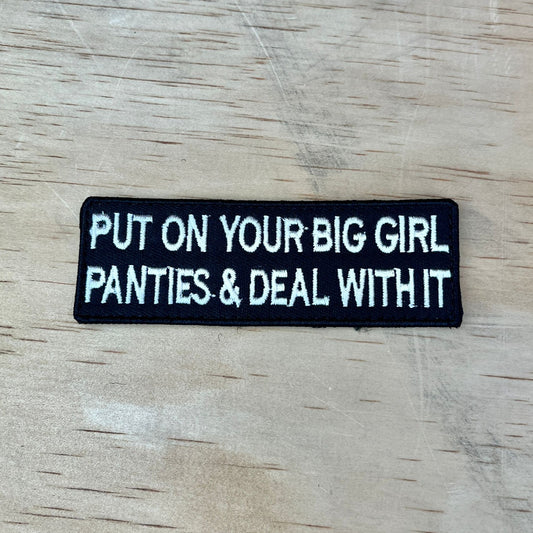 Big Girl Panties patch